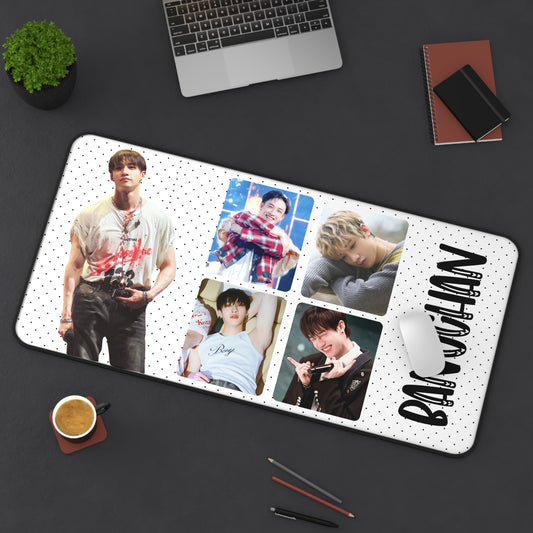 Stray Kids Bangchan Large Desk Mat / Kpop Office Decor