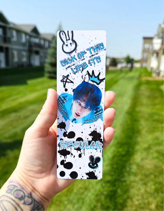 Stray Kids Changbin Chk Chk Boom Lyric Laminated Bookmarks / Kpop / LoveStayTreasures Handmade Skz