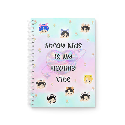 Stray Kids Skzoo Healing Vibe Spiral Notebook / Kpop LoveStayTreasures Design