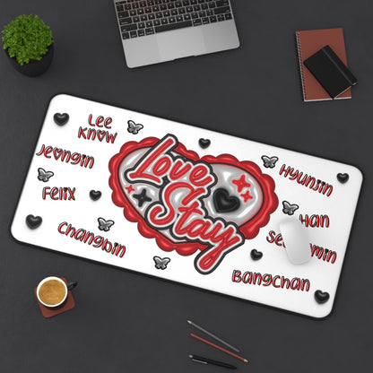 Stray Kids LOVESTAY Large Desk Mat / Kpop Office Decor