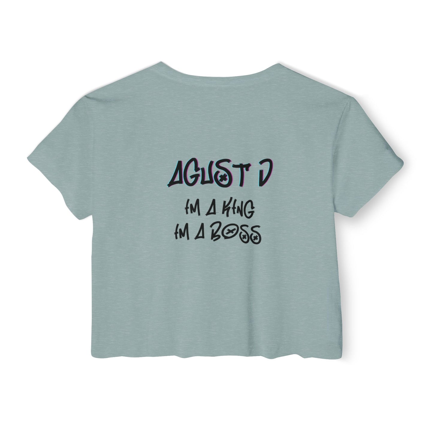 Women's AGUST D Festival Concert Crop Top / Kpop