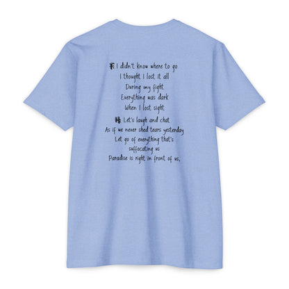 Stray Kids Hyunjin and Felix Lyrics and Face Photo Lightweight T-shirt / Unisex / Kpop