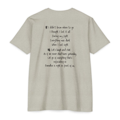 Stray Kids Hyunjin and Felix Lyrics and Face Photo Lightweight T-shirt / Unisex / Kpop