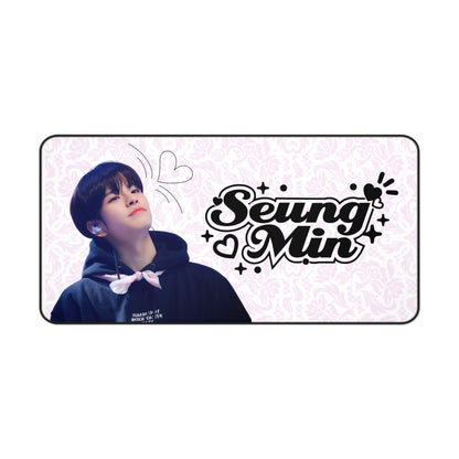 Stray Kids Seungmin Large Desk Mat / Kpop Office Decor