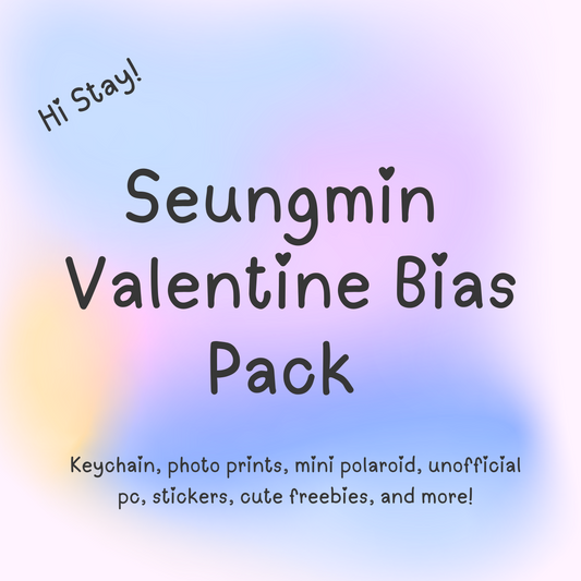 Valentine Day Themed Seungmin Bias Pack