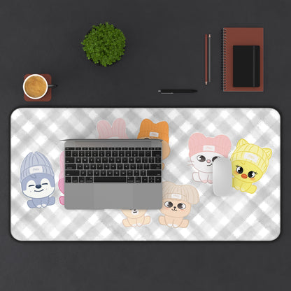 Stray Kids Bestie Skzoo Large Desk Mat / Kpop Office Decor