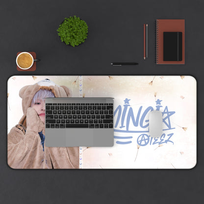 Ateez Mingi Large Desk Mat / Kpop Office Decor