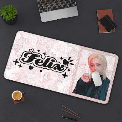 Stray Kids Felix Large Desk Mat / Kpop  Office Decor