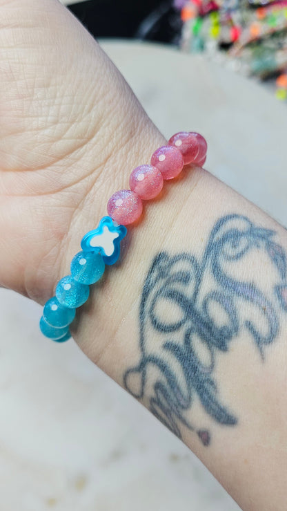 Kpop BTS Vegas Concert Arirang Tour Handmade Bracelet with Glitter Style Flashy Beads/ Kpop / LoveStayTreasures Handmade