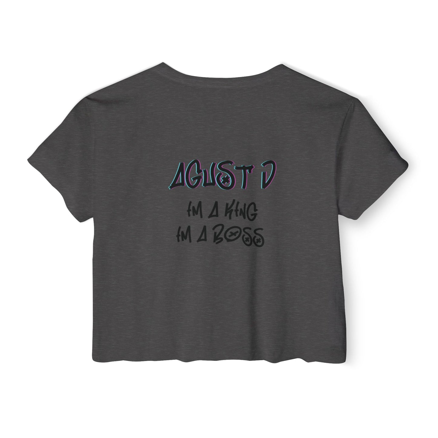 Women's AGUST D Festival Concert Crop Top / Kpop