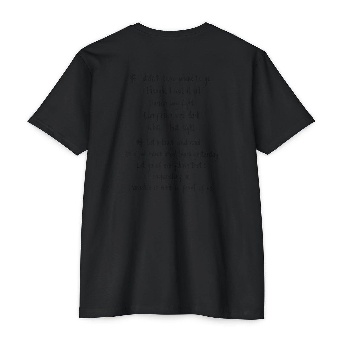 Stray Kids Hyunjin and Felix Lyrics and Face Photo Lightweight T-shirt / Unisex / Kpop