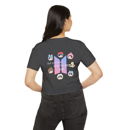BTS Concert Crop Top T Shirt / Bangtan Apparel / BT21 / Kpop