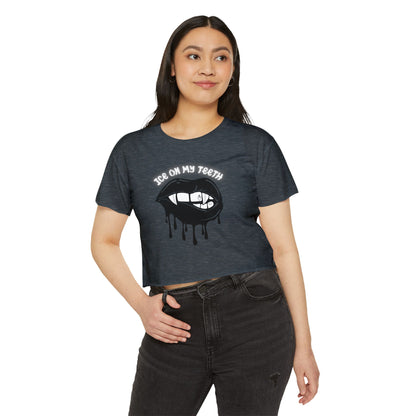 Women's Ateez Ice on my Teeth Festival Concert Crop Top / Kpop