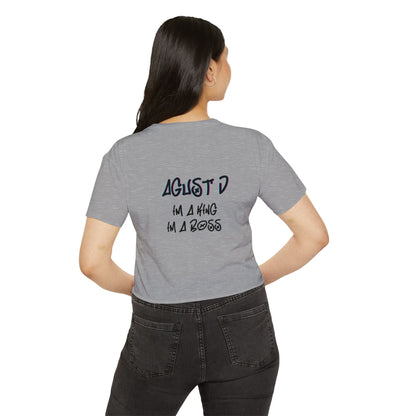 Women's AGUST D Festival Concert Crop Top / Kpop