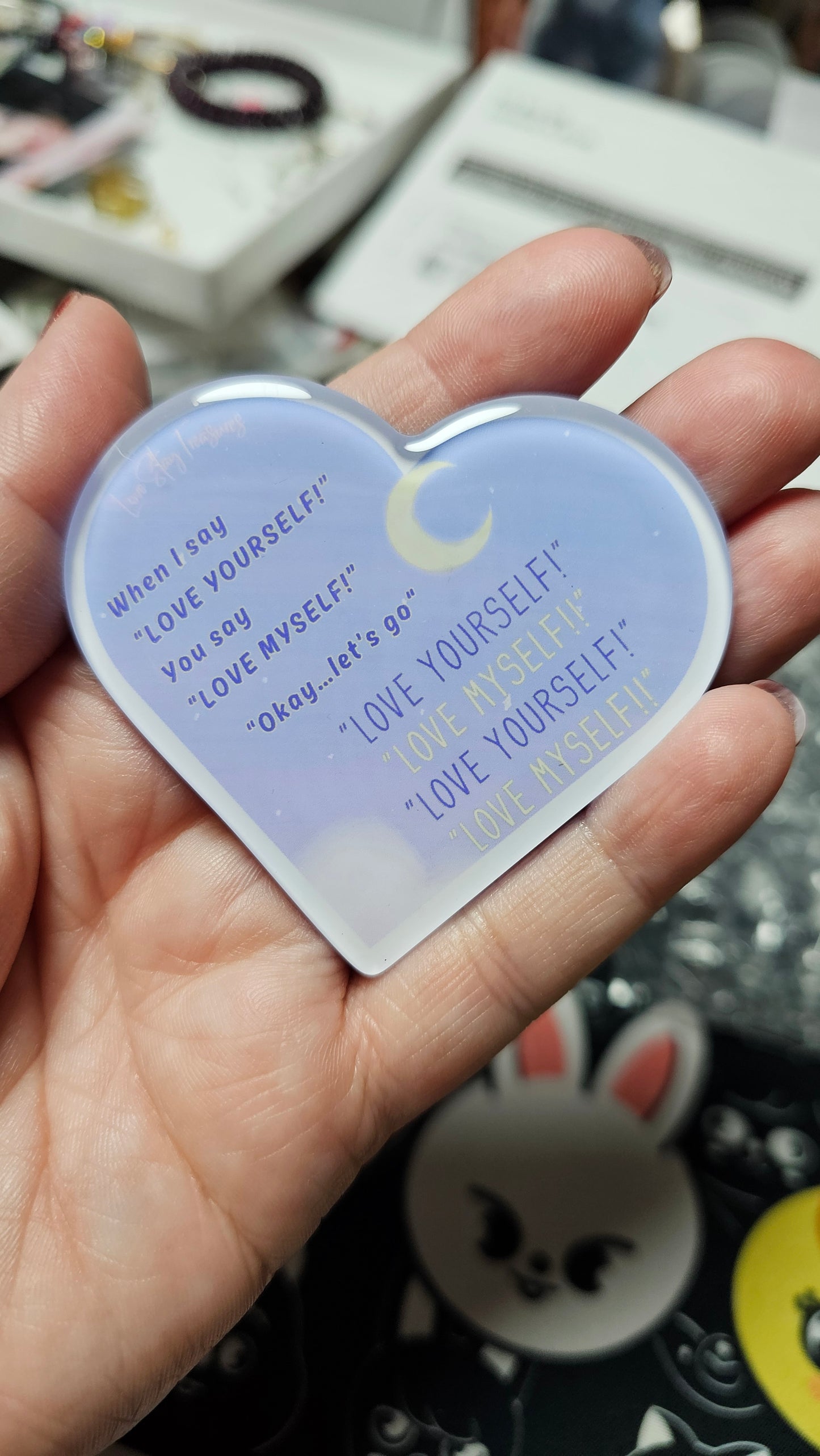 BTS Love Yourself Acrylic Magnet