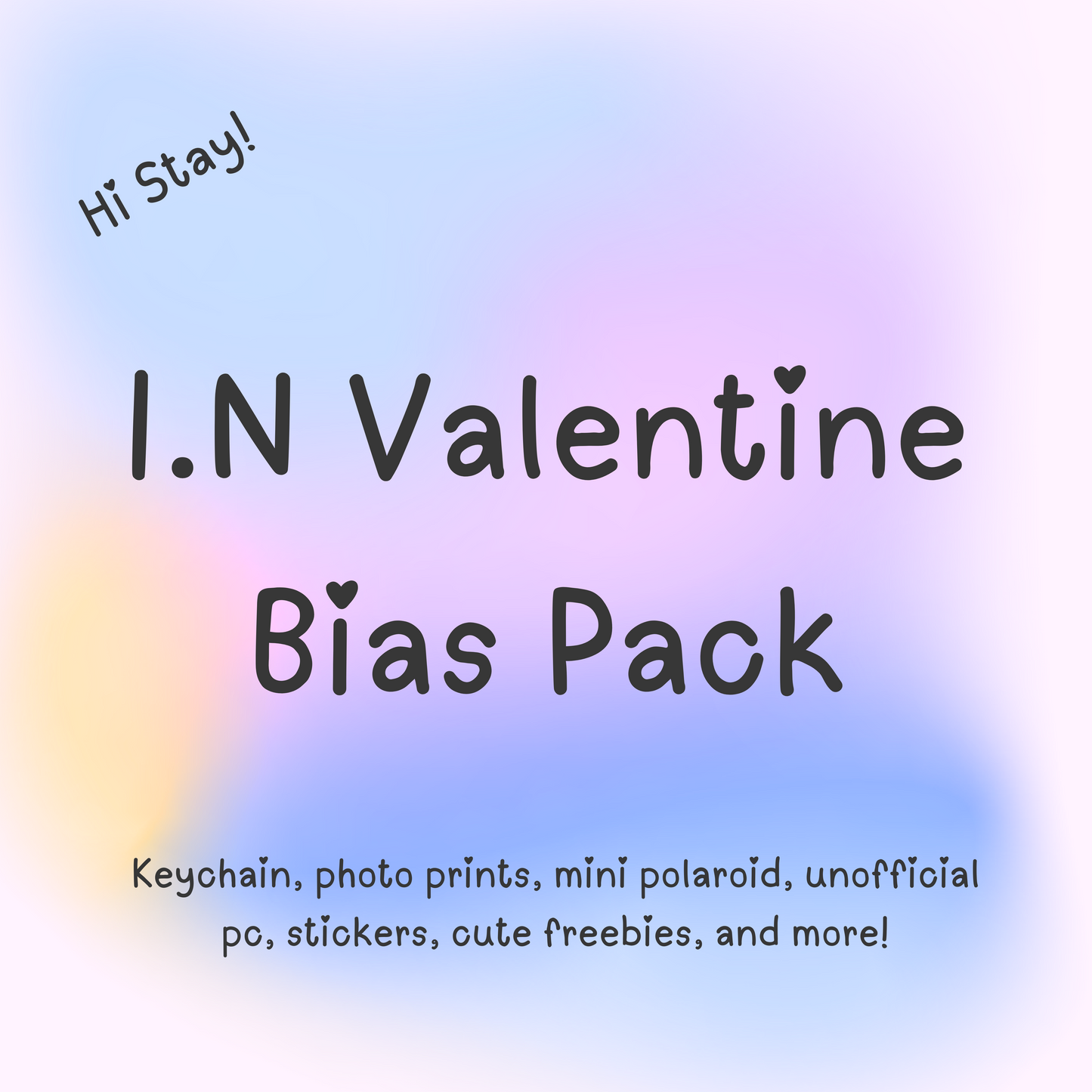 Valentine’s Day Themed I.N Bias Pack