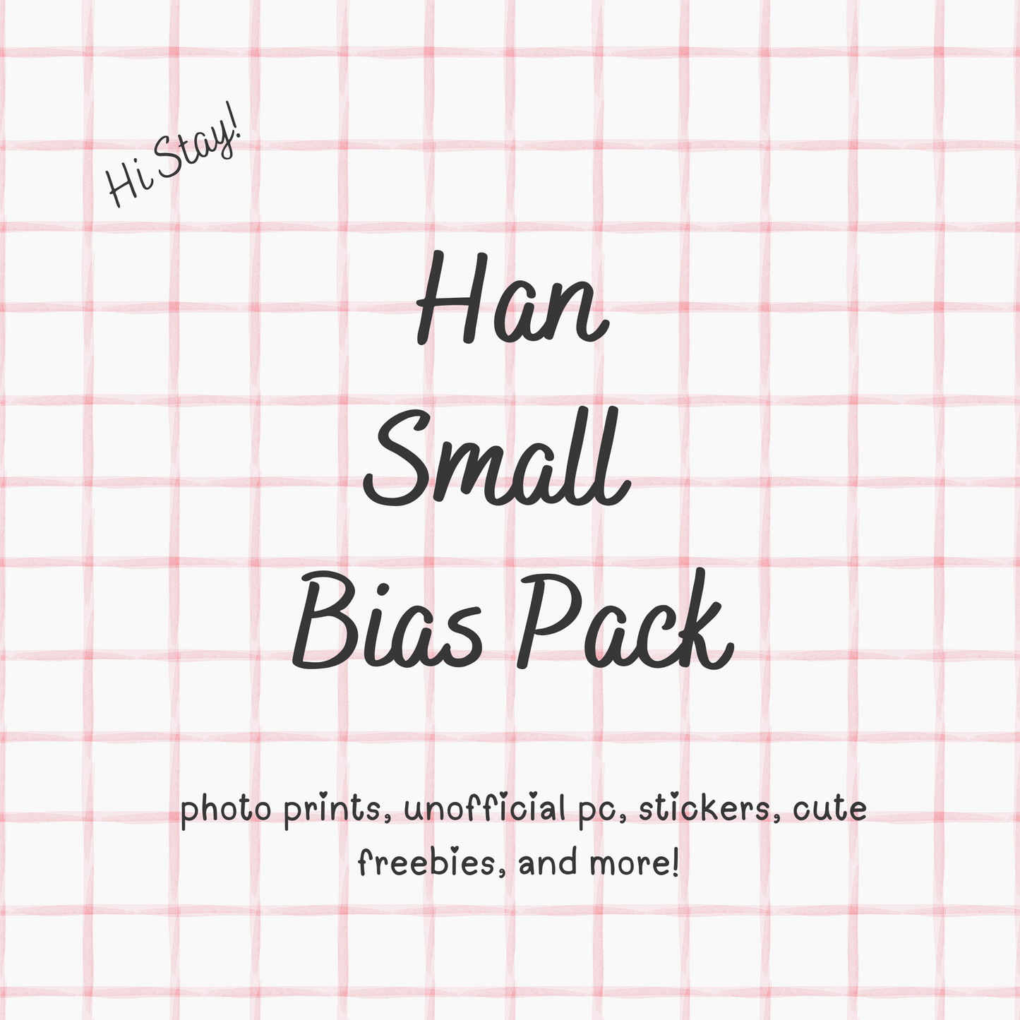 Han SMALL / Stray Kids Bias Pack / Kpop Goodie Bag / Custom Handmade Skz Keychain / Phone Charm/ LoveStayTreasures Handmade