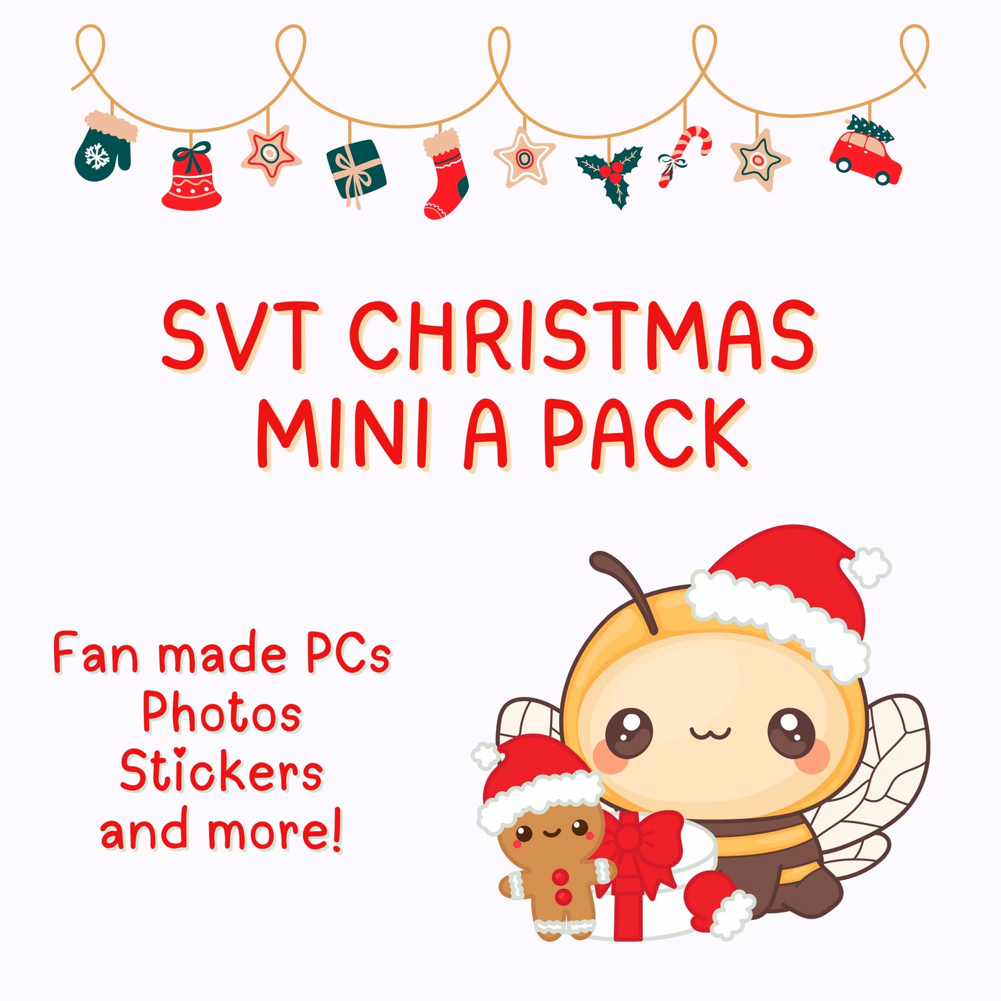 SVT CHRISTMAS GROUP Mini A Bias Pack / Kpop Goodie Bag