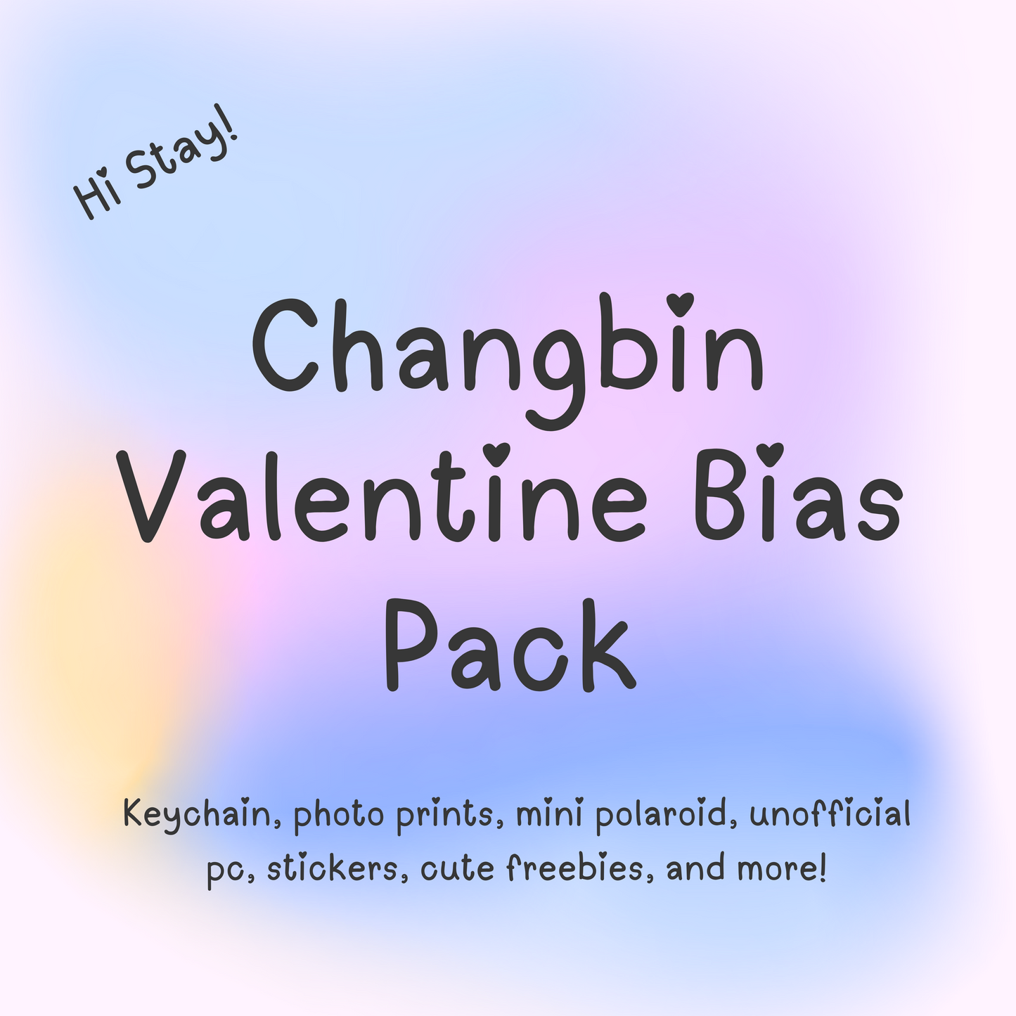 Valentine’s Day Themed Changbin Bias Pack