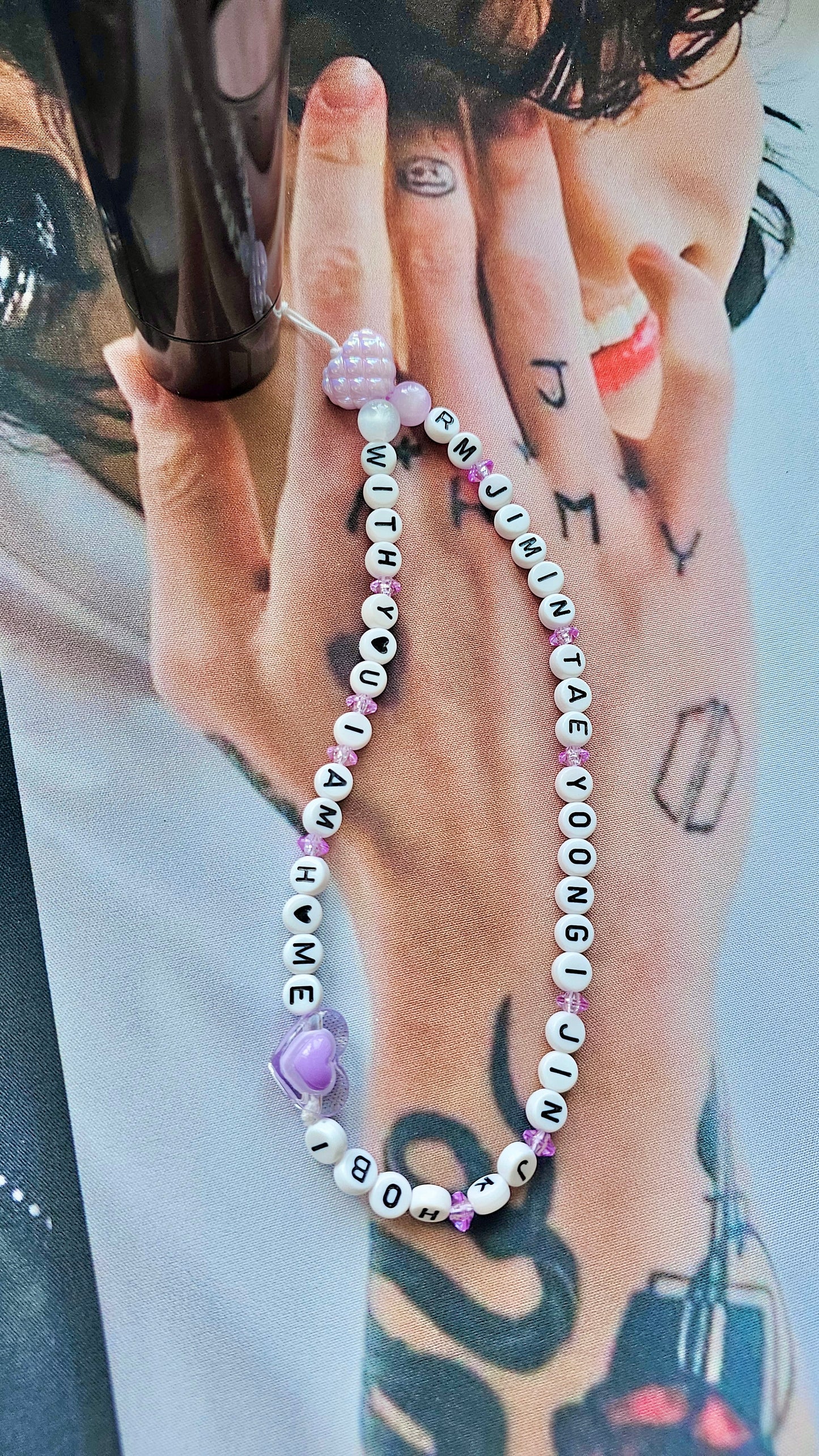 BTS Lightstick Lanyard/ Strap/ Phone Charm