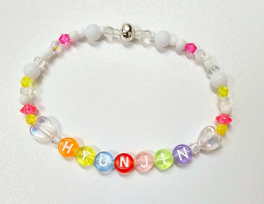 Hyunjin Stray Kids Beaded Bracelet Multicolor