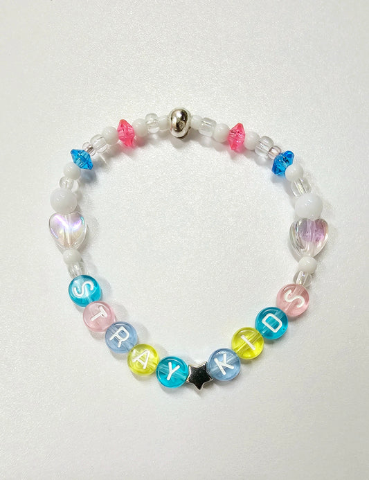 Multicolored Stray Kids Beaded Bracelet Multicolor