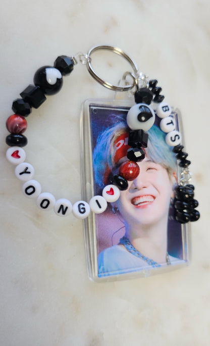 Custom Double Sided Photo Keychain