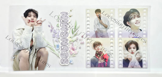 Stray Kids Seungmin Decal 16 oz Cup Wrap / Tumbler / Snow Globe Decal