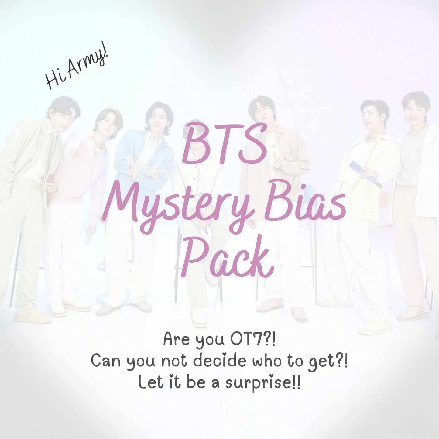 Mystery BTS Bias Pack