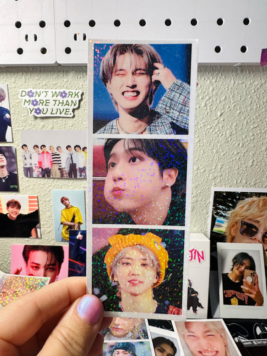 Stray Kids Han Laminated Bookmarks / Kpop / LoveStayTreasures Handmade Skz